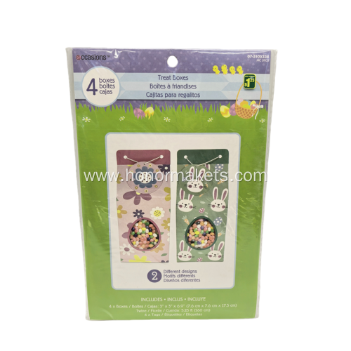 Easter treat paper boxes
